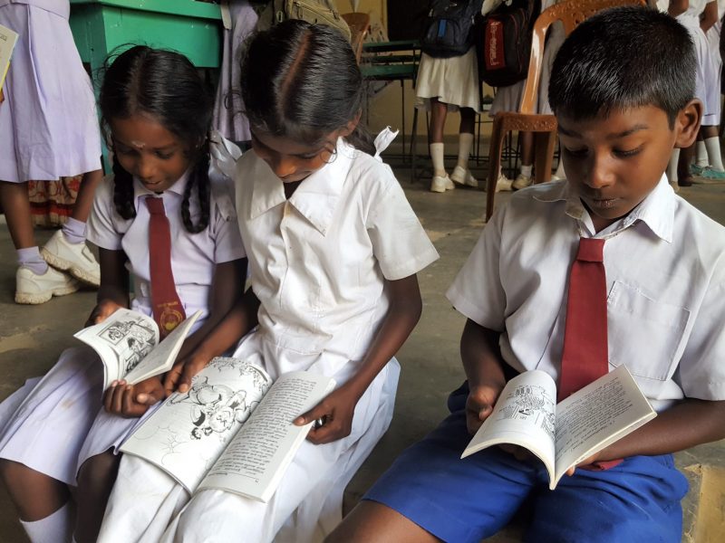 Au Sri Lanka, nos bibliothèques mobiles défient la crise